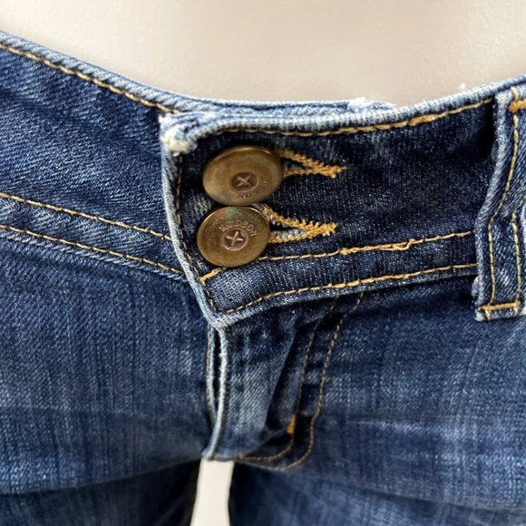 Hudson Jeans Midrise Cut off Jean Shorts Size 28 - Picture 2 of 15